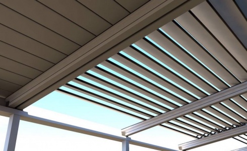 Rolling Roof Pergola